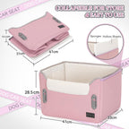 Dog Car Seat Medium Sized with Safety Belt