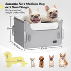 Dog Car Seat Medium Sized with Safety Belt