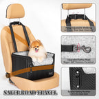 Dog Car Seat Medium Sized with Safety Belt