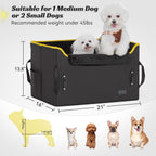 Dog Car Seat Medium Sized with Safety Belt