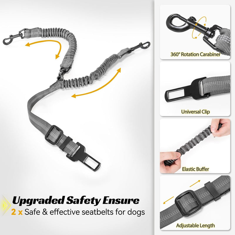 Dog Car Seat Medium Sized with Safety Belt