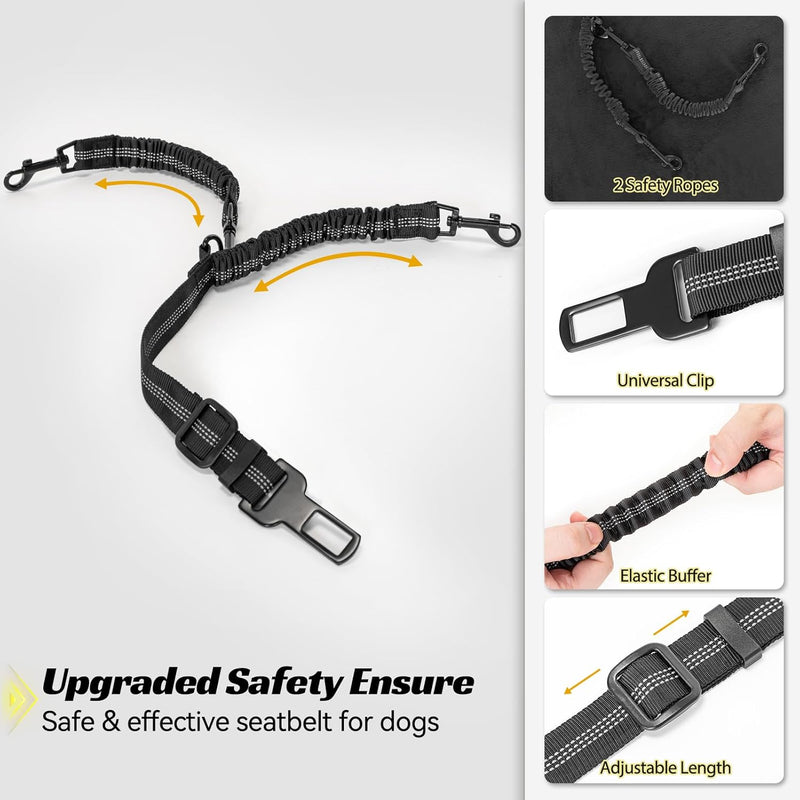 Dog Car Seat Medium Sized with Safety Belt