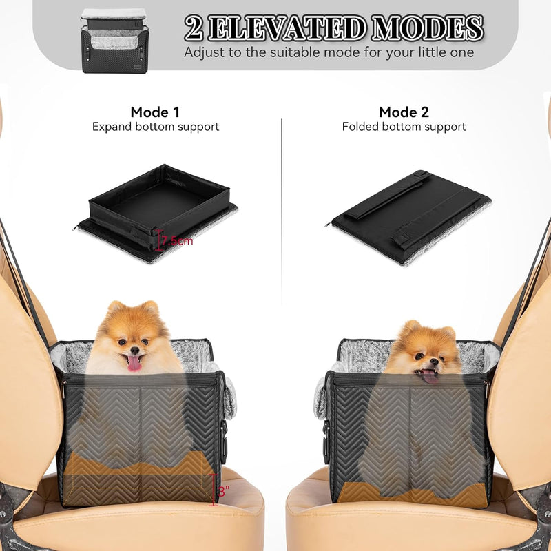 Dog Car Seat Medium Sized with Safety Belt