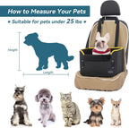Dog Car Seat Medium Sized with Safety Belt