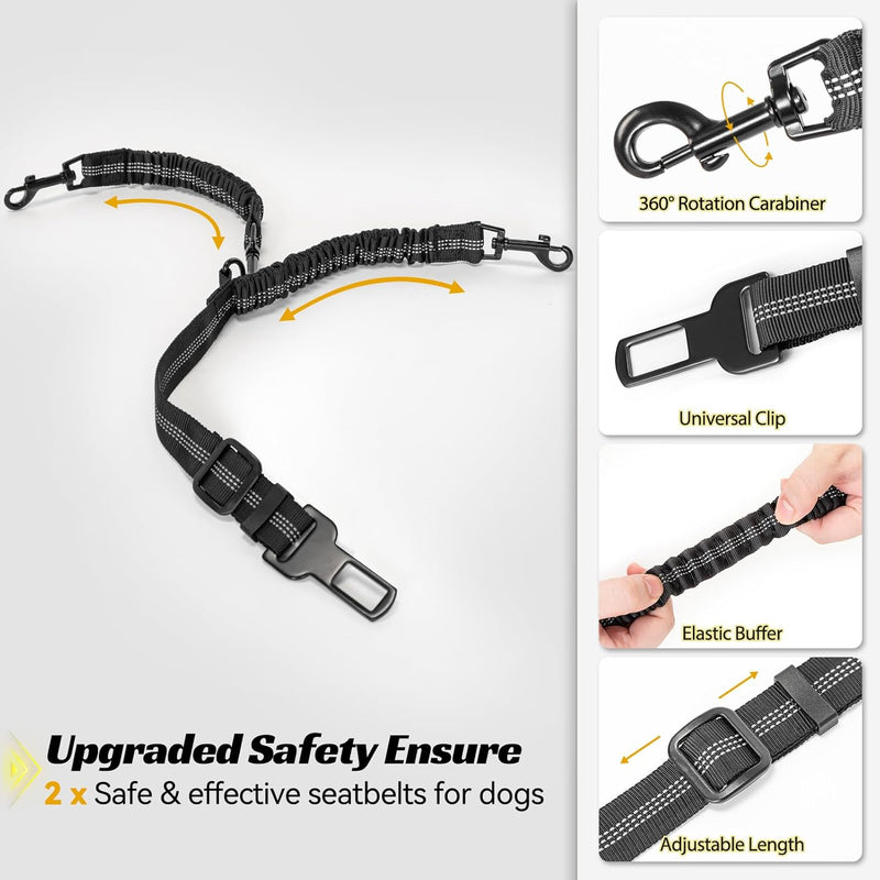 Dog Car Seat Medium Sized with Safety Belt