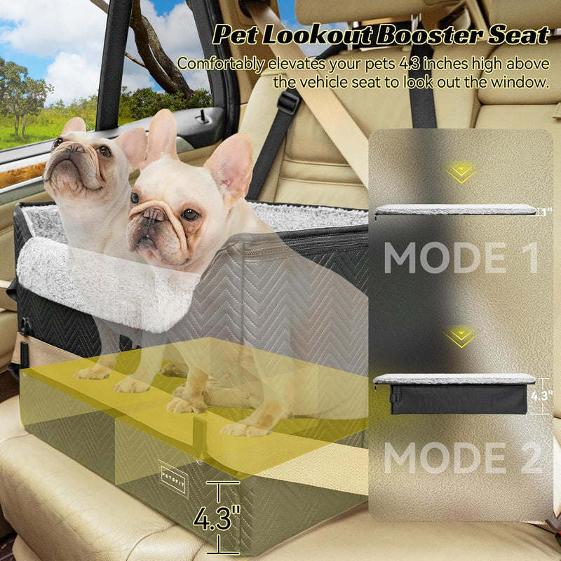 Dog Car Seat Medium Sized with Safety Belt