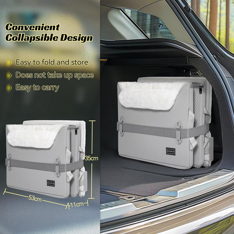 Dog Car Seat Medium Sized with Safety Belt
