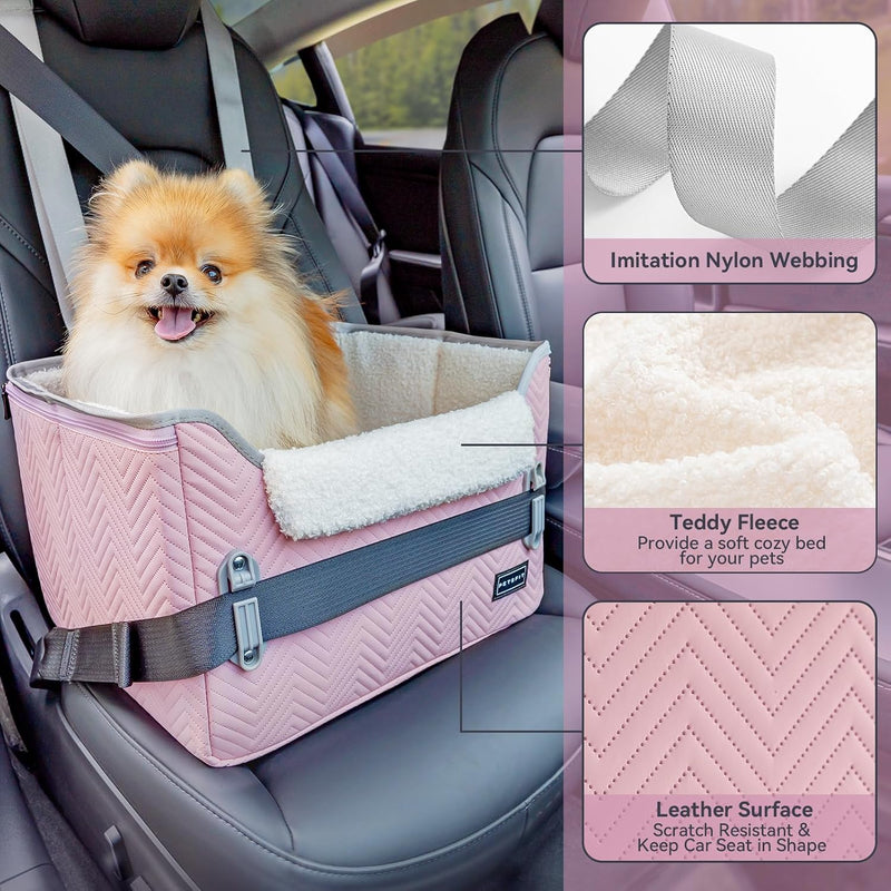 Dog Car Seat Medium Sized with Safety Belt