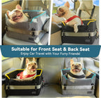 Dog Car Seat Medium Sized with Safety Belt