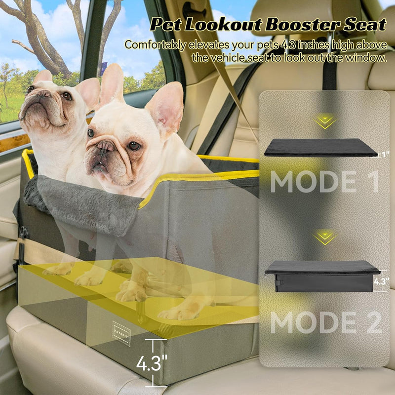 Dog Car Seat Medium Sized with Safety Belt