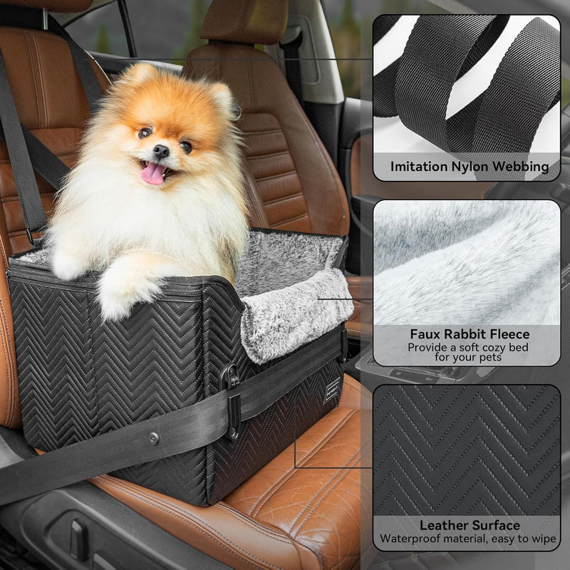 Dog Car Seat Medium Sized with Safety Belt