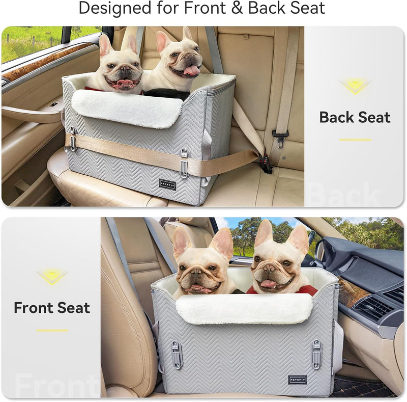 Dog Car Seat Medium Sized with Safety Belt