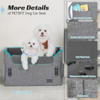 Dog Car Seat Medium Sized with Safety Belt