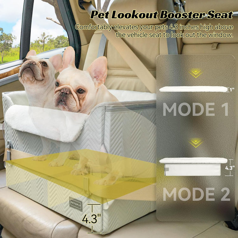 Dog Car Seat Medium Sized with Safety Belt