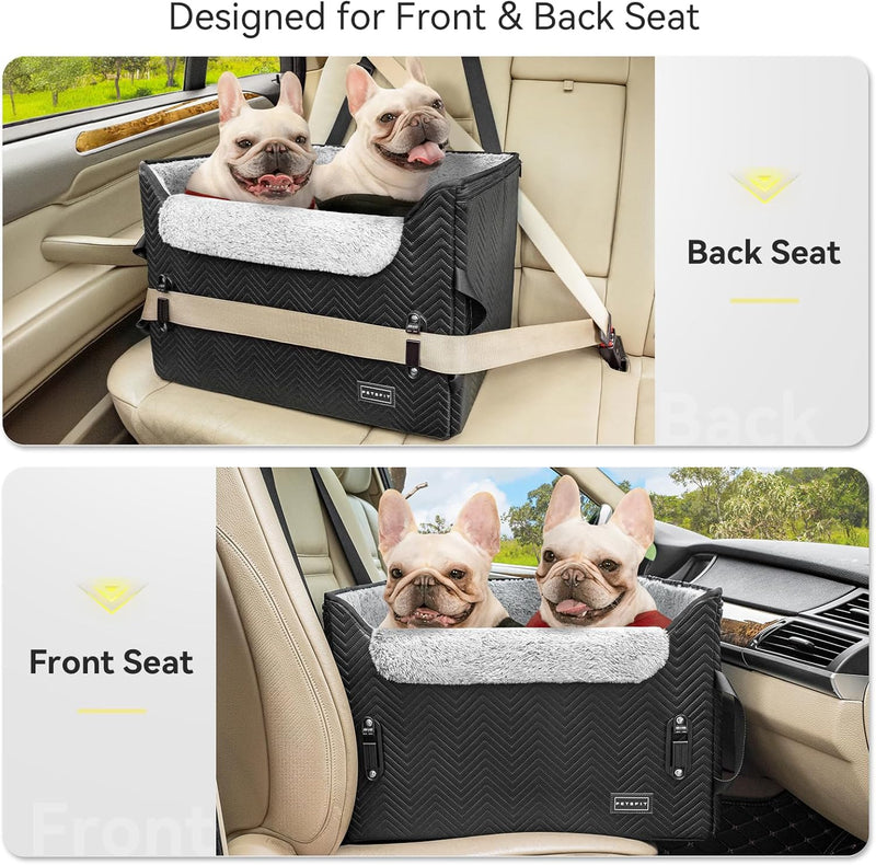 Dog Car Seat Medium Sized with Safety Belt