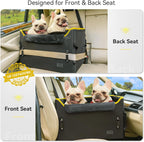 Dog Car Seat Medium Sized with Safety Belt