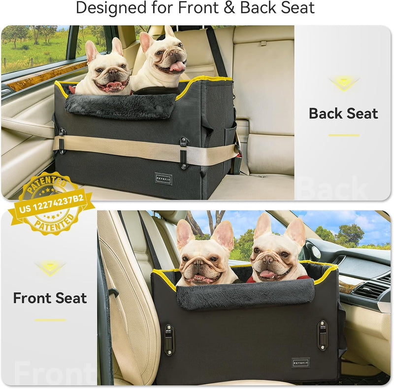 Dog Car Seat Medium Sized with Safety Belt