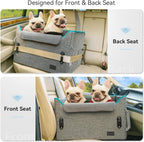 Dog Car Seat Medium Sized with Safety Belt