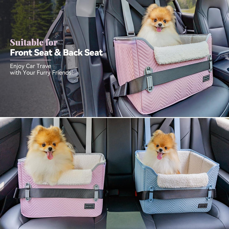 Dog Car Seat Medium Sized with Safety Belt