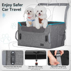 Dog Car Seat Medium Sized with Safety Belt