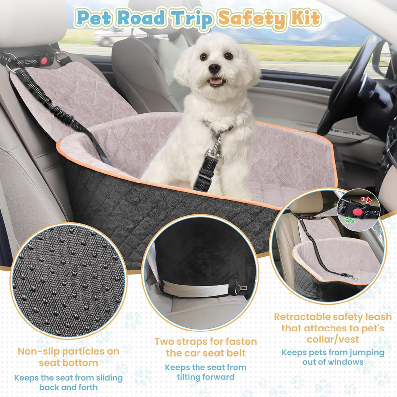 Dog Car Seats for Small Medium Dogs Detachable