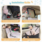 Dog Car Seats for Small Medium Dogs Detachable