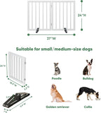 Dog Gates for Doorways Foldable Gate