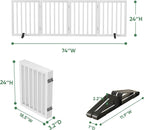 Dog Gates for Doorways Foldable Gate