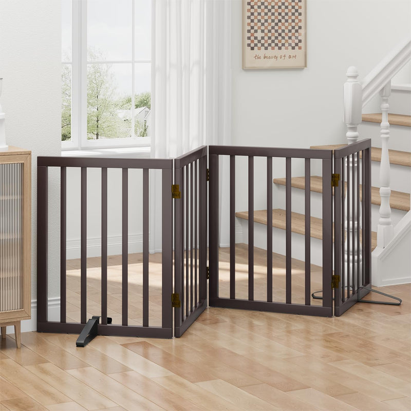 Dog Gates for Doorways Foldable Gate