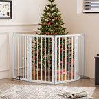 Dog Gates for Doorways Foldable Gate
