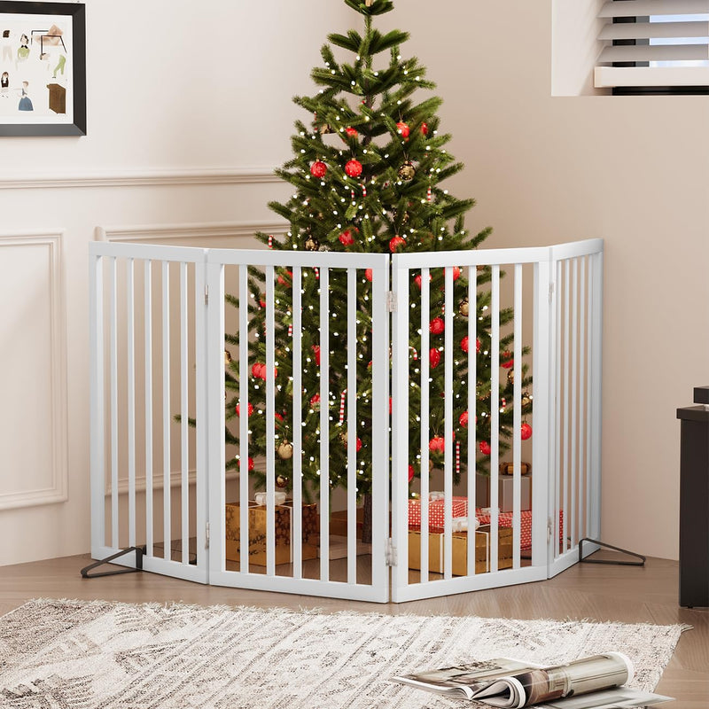 Dog Gates for Doorways Foldable Gate