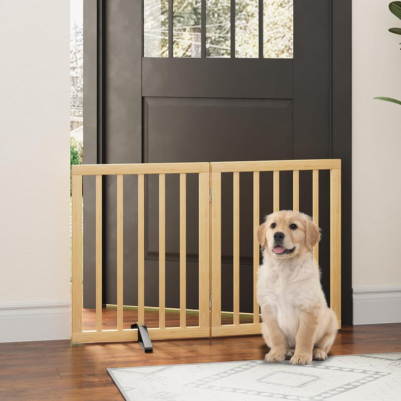 Dog Gates for Doorways Foldable Gate