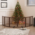 Dog Gates for Doorways Foldable Gate