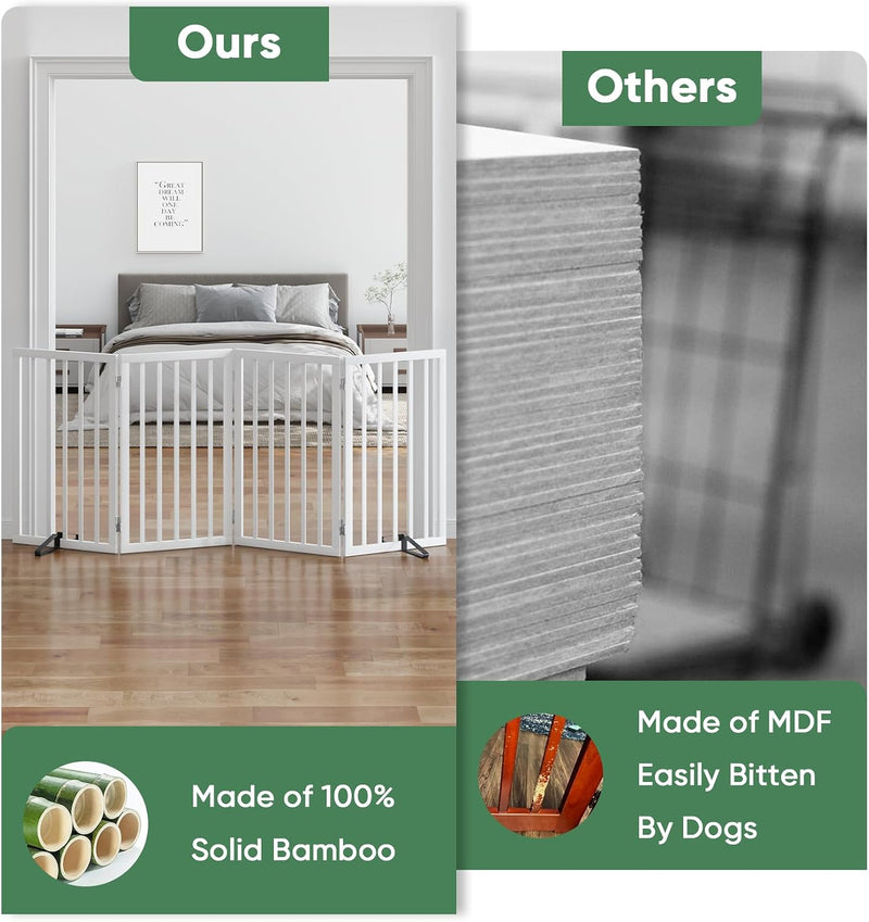 Dog Gates for Doorways Foldable Gate