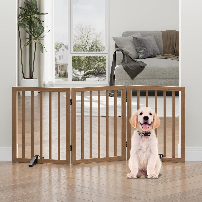 Dog Gates for Doorways Foldable Gate