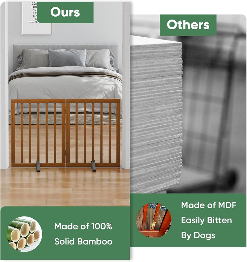 Dog Gates for Doorways Foldable Gate