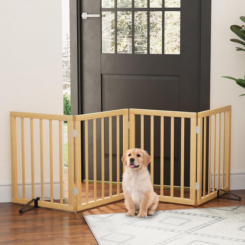 Dog Gates for Doorways Foldable Gate