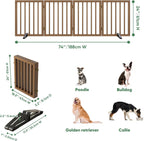 Dog Gates for Doorways Foldable Gate