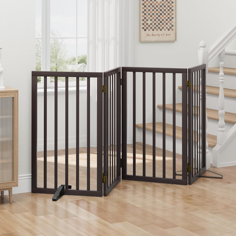 Dog Gates for Doorways Foldable Gate