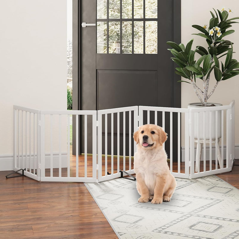 Dog Gates for Doorways Foldable Gate