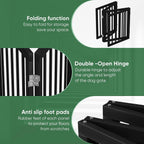 Dog Gates for Doorways Foldable Gate
