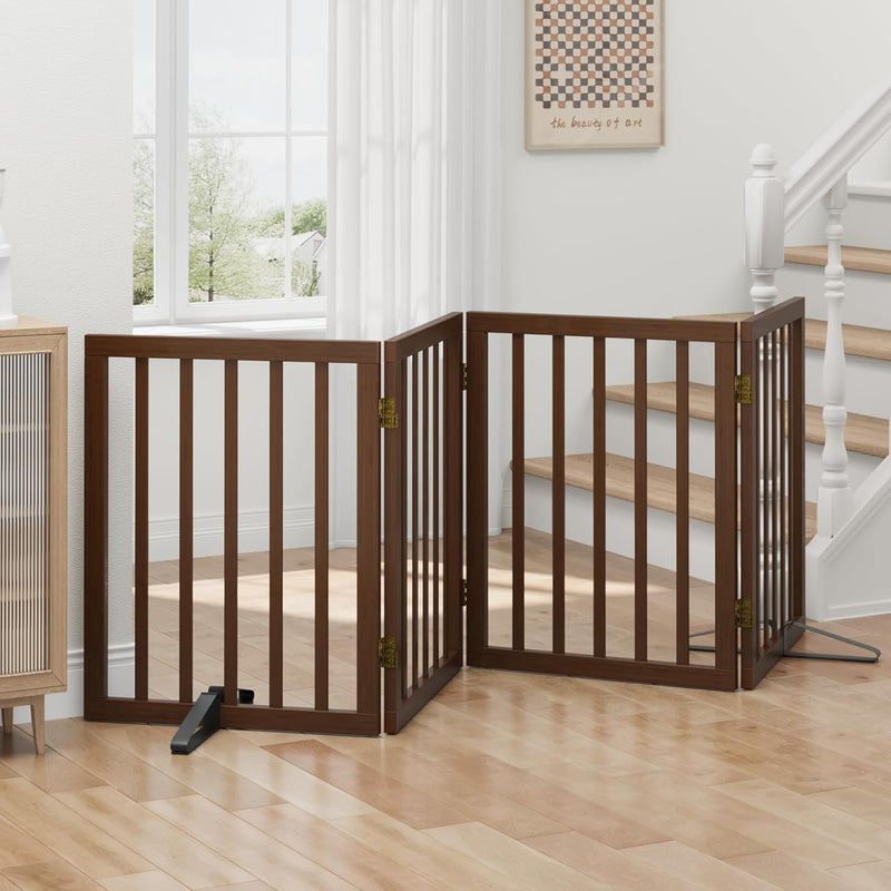 Dog Gates for Doorways Foldable Gate