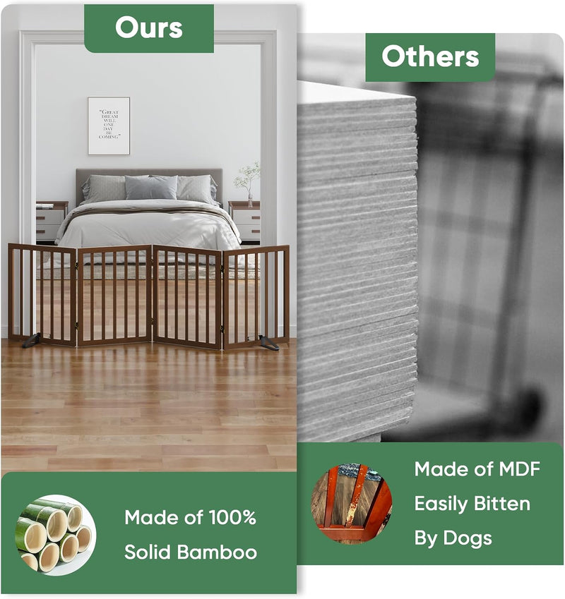 Dog Gates for Doorways Foldable Gate