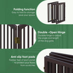 Dog Gates for Doorways Foldable Gate