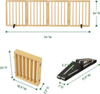 Dog Gates for Doorways Foldable Gate