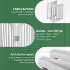 Dog Gates for Doorways Foldable Gate