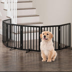 Dog Gates for Doorways Foldable Gate