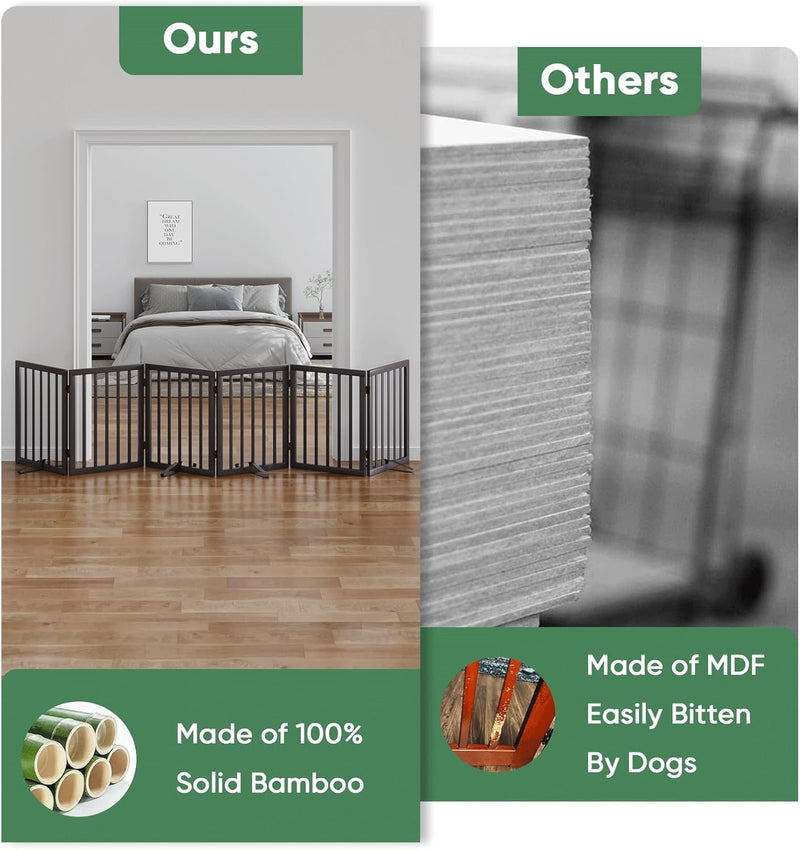 Dog Gates for Doorways Foldable Gate