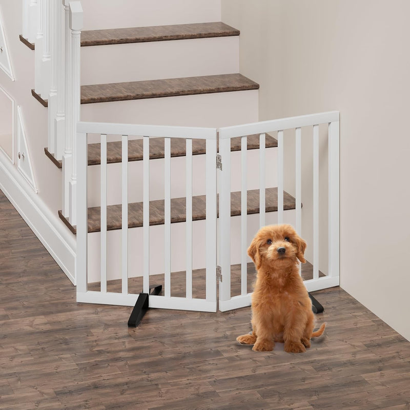 Dog Gates for Doorways Foldable Gate