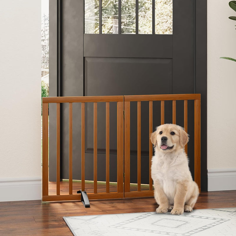 Dog Gates for Doorways Foldable Gate